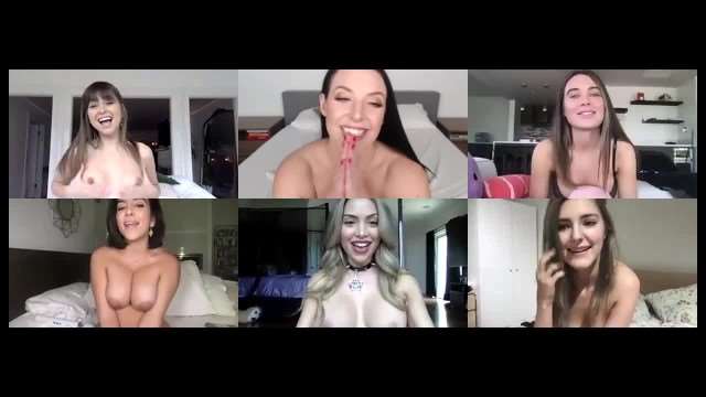 隔离期间视频会议狂操！LanaRhoades淫乱派对内射爆浆