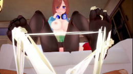 巨乳助手Miku-chan！短动画第五部爆操内射颜射